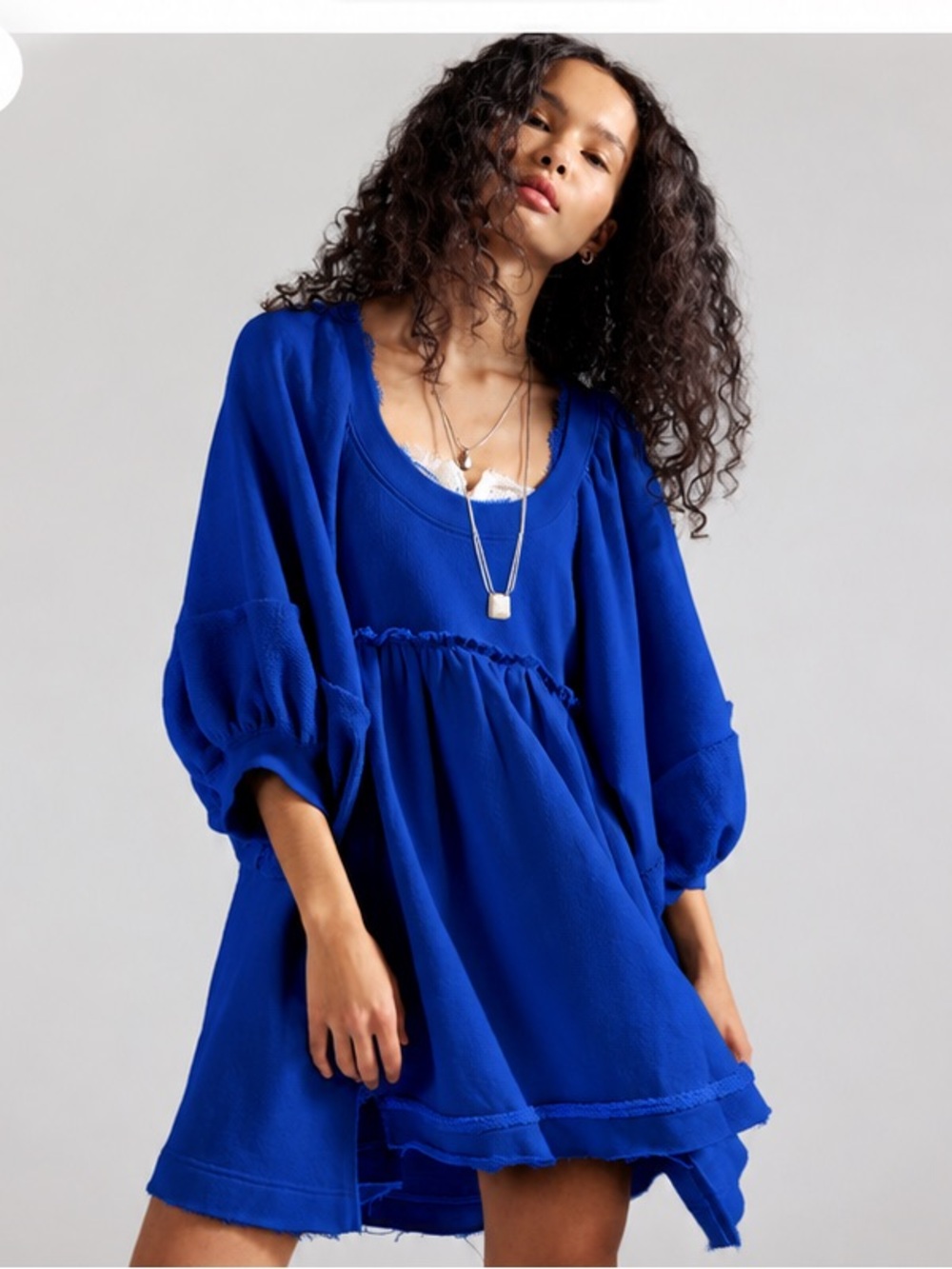 Free People Sunchild Babydoll Tunic Size M NWT